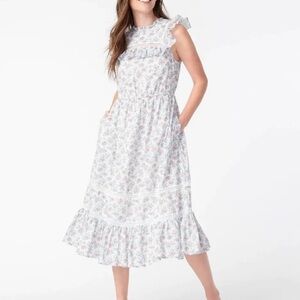 Jcrew Floral Sleeveless Dress size S